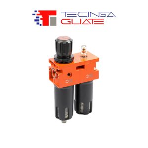 Unidad De Mantenimiento Metal Work Serie New Deal Rosca 1/2 Npt Grado De Filtracion 20 Micrones, Caudal 2,200 L/Min. Presion Maxima De Entrada 18 Bar, Regulacion 0-12 Bar, Purga Semi Automatica, Sin Manometro Modelo 1426054