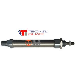 Cilindro Redondo Doble Efecto Metal Work 25X40 Embolo Magnetico, Temperatura Hasta 80&deg;C, Sellos Poliuretano Modelo 1130250040Cp